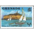 GRENADA, SEA, Sailing yachts at Point Saline, b...