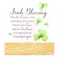 Irish Blessing Freestanding Plaque with Sentime...