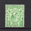 George V - 1924-26 - ½d Green (sg418wi) Inverte...