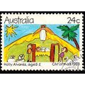 Australia 1983 Christmas 24c Used Stamp ..