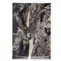GARGELLAN WATERFALL unused postcard vintage bla...
