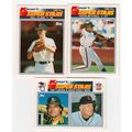 THREE 1990 Topps Kmart SuperStars Giants cards-...