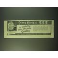 1940 State Express 555 Cigarettes Ad - Those wh...