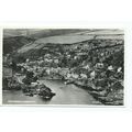 cornwall postcard polperro aero pictorial unused