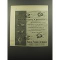 1956 Black, Starr & Gorham Jewelry Ad - When choosing a diamond