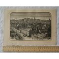 Vintage engraving Lancaster