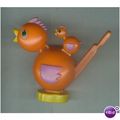 Orange Bird Whistle Toy