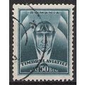 Zm Mi 15: 50 b. turquoise-blue Postal Tax: Avia...