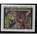 1967 France - Art / Ste-Madeleine Church window...