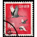 Japan 1968 Birds 100Y Used. Stamp