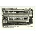 LONDON LCC Livery Tram Postcard (Pamlin M493)