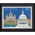 Switzerland 888 Joint Issue Fine MNH Dry Gum W5646