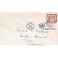 United Nations 1958 Human Rights FDC New York C...