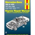 Mercedes-Benz 350 And 450 V8's 1971-1980 Owner's Workshop Manu