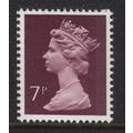 X876 U156b 7p Purple-brown RIGHT BAND THIN VALU...