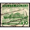 Poland 1937 Building 10Gr Used Stamp Cdynia