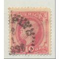 Sweden Stamp Scott #45a, Used