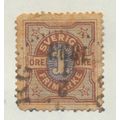 Sweden Stamp Scott #52, Used