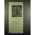 1917 Autographic Kodak Camera Ad - Write on the...