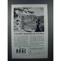 1960 BOAC Airways Ad - You Step Into Scenes Lik...