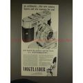 1959 Voigtlander Vitomatic Camera Ad - No Arithmetic!!