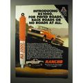 1992 Rancho RS 1000 Shocks Ad - For Paved Roads