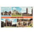 Around the Fens Multiview Postcard 15377