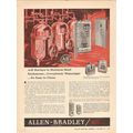 ALLEN-BRADLEY COMPANY 1962 motor starters stain...
