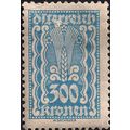 AUSTRIA, Wheat Symbol, blue 1922, 300 Kronen