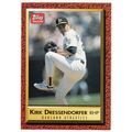 1991 Topps Magazine baseball TM53 Kirk Dressend...