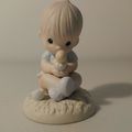 Precious Moments Figurine I Believe in Miracles...