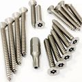 A2 STAINLESS STEEL COUNTERSUNK TORX LOBE PIN SE...