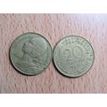 France Republic 1970 20 Centimes Coin