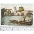 1907 postcard Henley Bridge