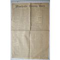 1912 original Manchester Evening News No. 13,537