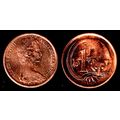 Australia One Cent 1966 Used Coin Possum Queen ...