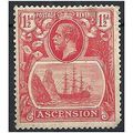 Ascension Island 1924 SG12 1 1/2d Rose-Red Moun...
