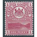 Cape of Good Hope 1900 SG69 1d Carmine Mounted ...