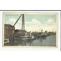 Sussex NEWHAVEN Harbour & Paddle Steamers Postcard