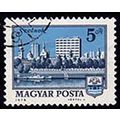 Hungary 1975 Buildings 5ft Used Stamp