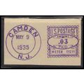 Used Revenue 3c Meter Camden, NJ. E0750
