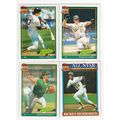 1991 Topps Oakland Athletics team set with trad...