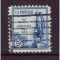 USA 1933 5c BLUE GEN KOSCIUSKO SG 733 FINE USED#4
