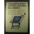 1969 New York Life Ad - A Sure Plan to Protect