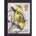 GREAT BRITAIN 1980 15p YELLOW WAGTAILS WILD BIR...