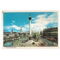 TRAFALGAR SQUARE, London used vintage postcard ...