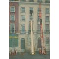 Victorian Fire Escape Ladders Fireman Model Pos...