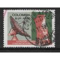 COLOMBIA 1970 1p DISH AERIALS AND ANCIENT HEAD ...