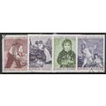 1961 Michel 1087/1090 - fine used (o)