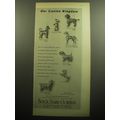 1958 Black Starr & Gorham Jewelry Ad - Our Canine Kingdom